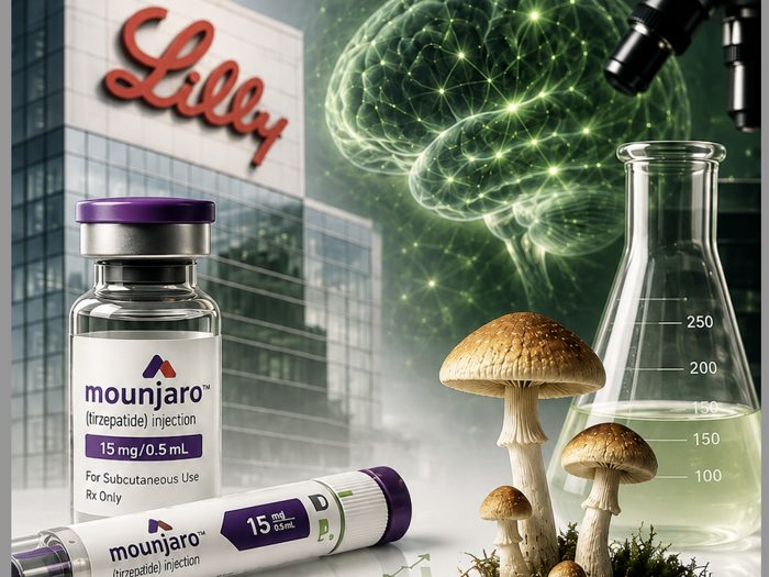Lilly compra empresa de psicodélicos por até US$ 3,8 bi